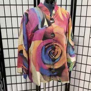 Caroline Rose Linen Jacket